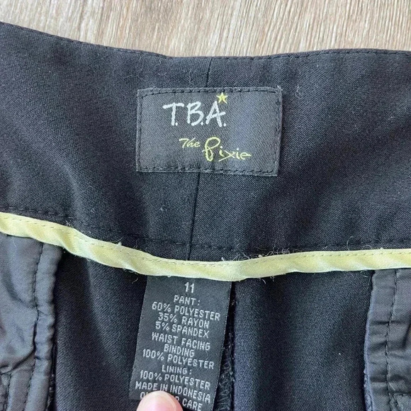 Womens TBA The Pixie Black Pants - 11 - Picture 7 of 7